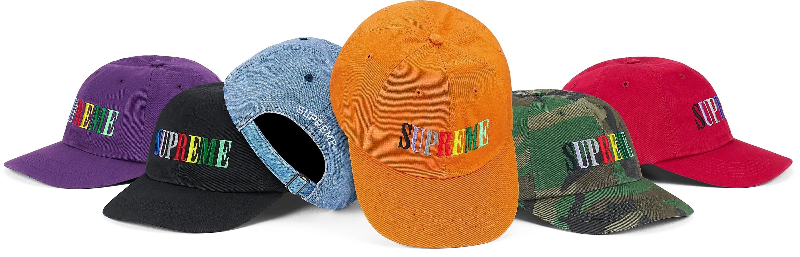 Multi Color Logo 6-Panel